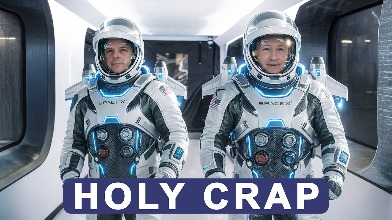 Как новый скафандр SpaceX решает задачи, которые невыполнимы в лунном скафандре NASA!