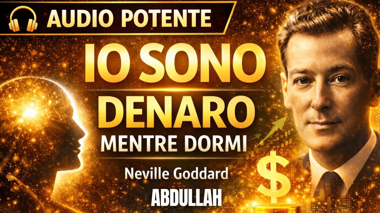 🎧 AUDIO POTENTE “IO SONO” PER TRASFORMARE LA MENTALITÀ FINANZIARIA – NEVILLE GODDARD