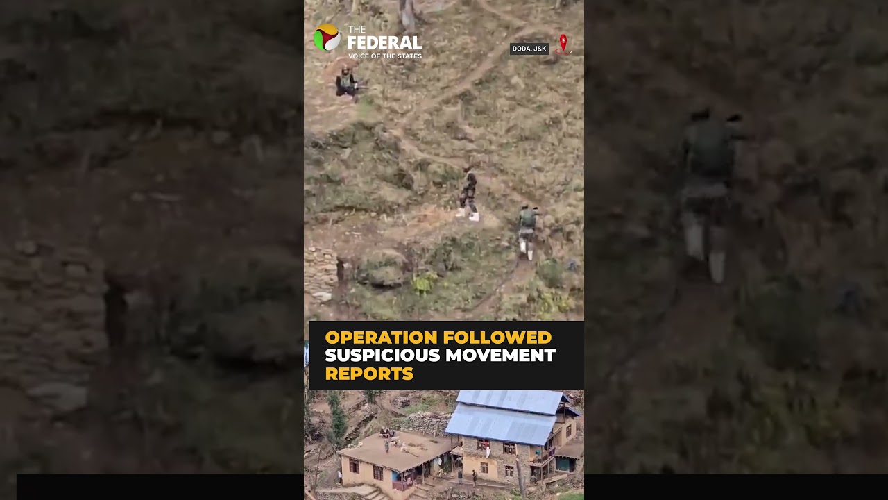 J&K Doda search: Army, Police probe suspicious movement | #shorts