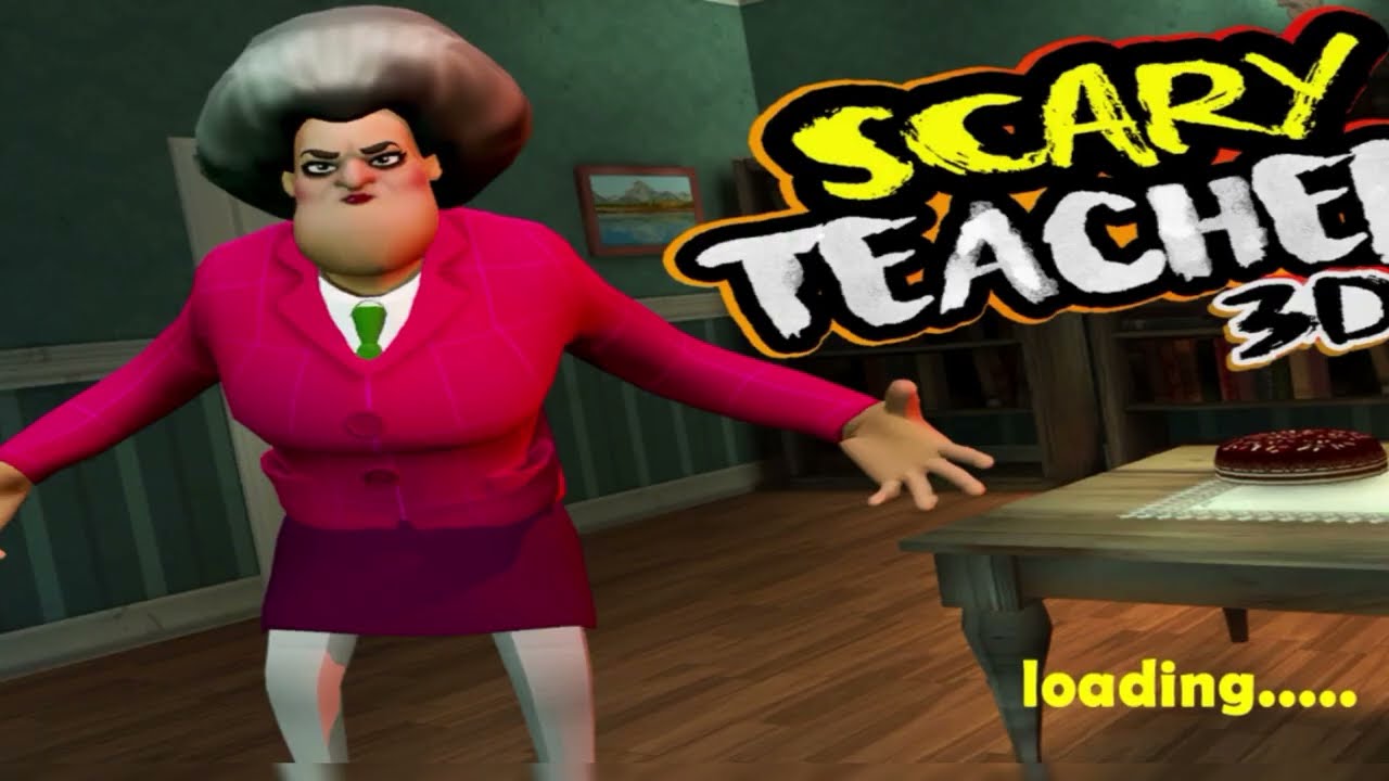 Scary teacher 3D game || 2 brother plaing scary teacher 3D game#scary#scarygame#gaming#viral #funny 