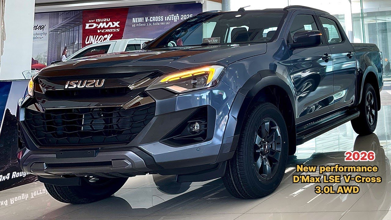 New 2026! All-New Isuzu MU-X LSE 3.0L AWD: New Performance Off-Roads Comfort Interior, Exterior Show