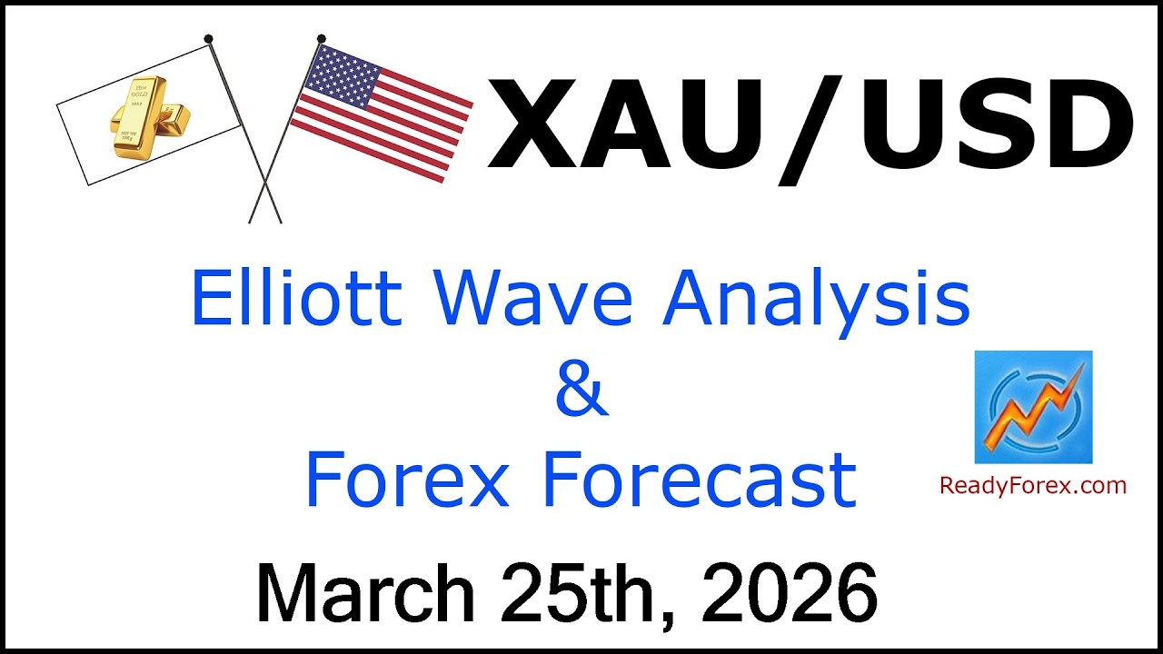 XAUUSD Elliott Wave Analysis | Gold Analysis | March 25 2026 | XAUUSD Analysis Today