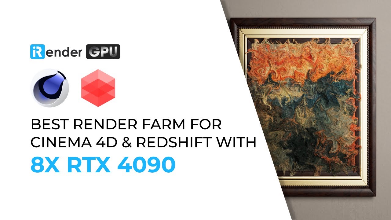 Ultra-Fast Render Farm for Cinema 4D & Redshift with 8x RTX 4090 | iRender Render Farm