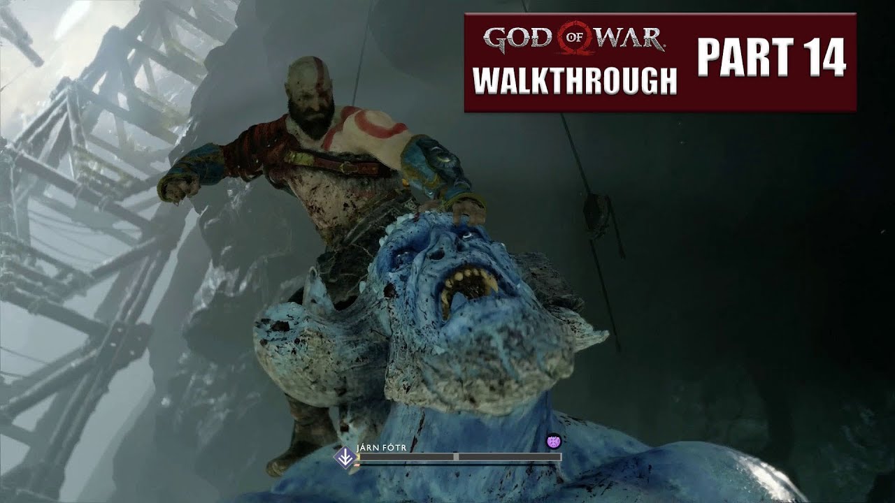 GOD OF WAR | Прохождение, часть 14 &laquo;Ледяной тролль&raquo; | CenterStrain01