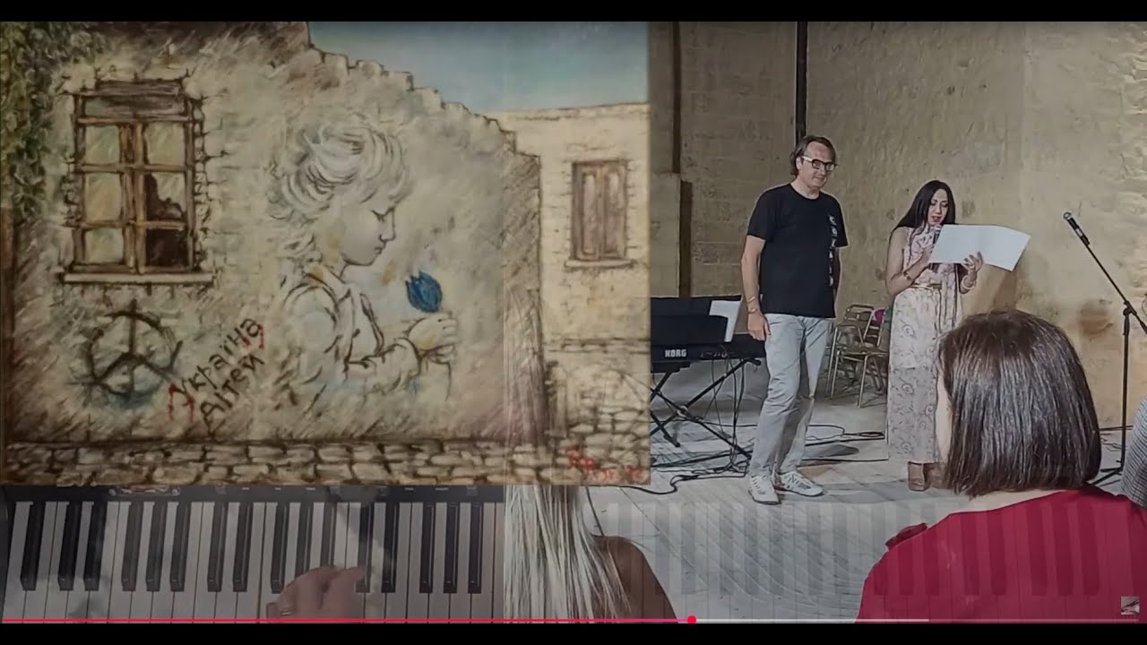 Nel Dubbio tra Guerra e Pace (Un dualismo che ci appartiene) 🎨🌼🎶 Il mio Dipinto Un fiore per la Pace