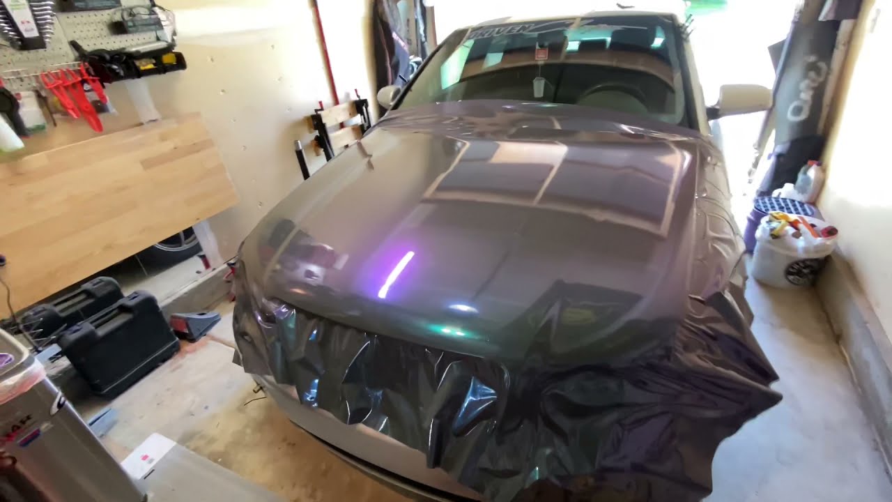 Wrapping my wife’s Audi Hexis Chameleon Grey