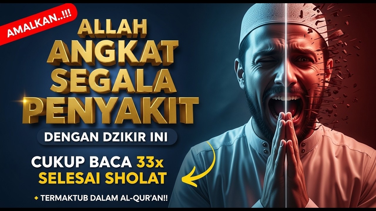 AMALKAN !! Penyakit Apapun Akan Allah Angkat Dengan Dzikir Ini