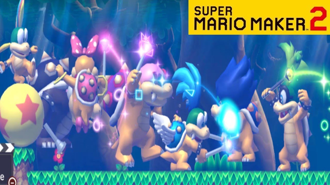 SUPER MARIO MAKER 2 - KOOPALINGS BOSS RUSH STAGES [Nintendo Switch]