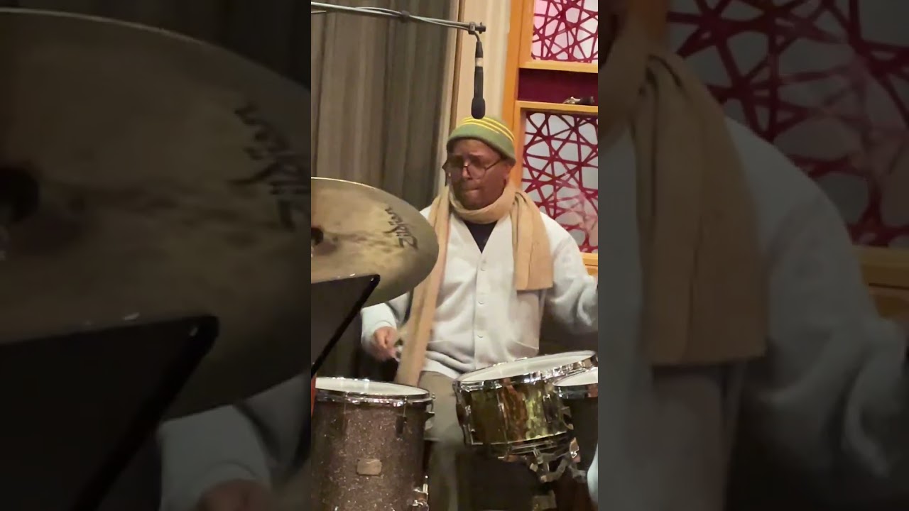 Francisco Mela on drums, Nate Radley on guitar, John Lockwood on bass, and George Garzone on sax.