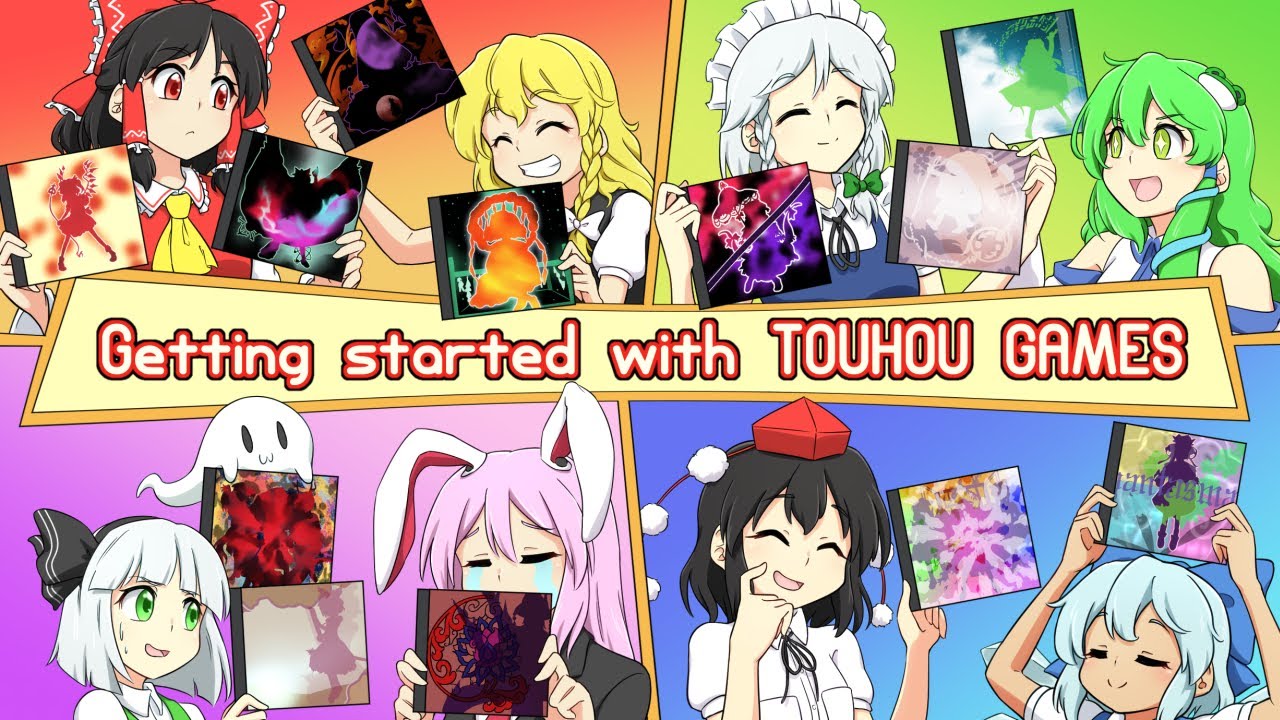 Знакомство с играми Touhou! Руководство для начинающих по выбору первого опыта в Touhou!