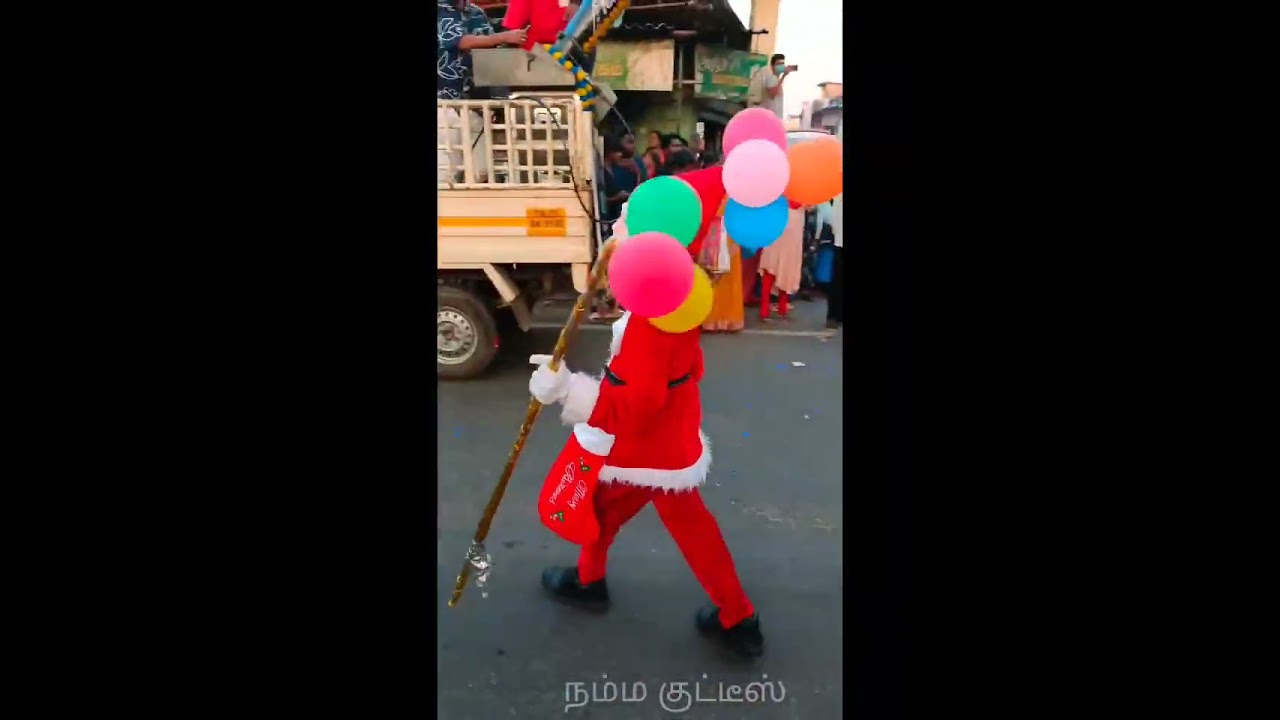 Santa  claus rally 2024| Christmas thatha rally karugal | getting ready for santa claus