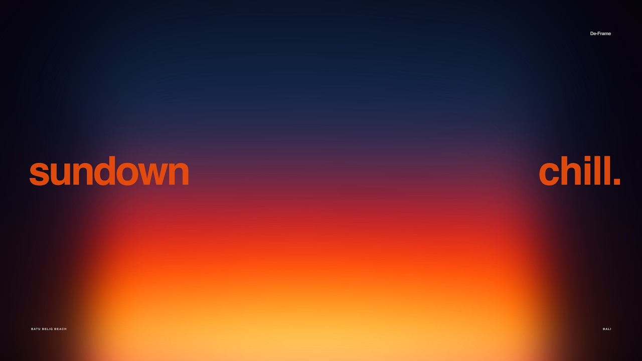 Sundown Chill — Warm Ambient Music | Evening Background, Creative Focus