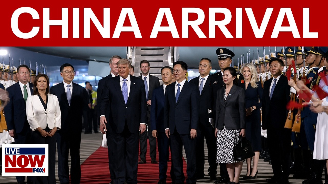 PILNE: Trump przybywa do Chin przed ważnymi rozmowami z Xi Jinpingiem