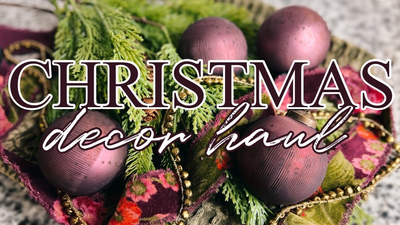 Christmas Decor Haul | High send Designer Dupes 2023 Amazon | World Market | Joann | Michaels