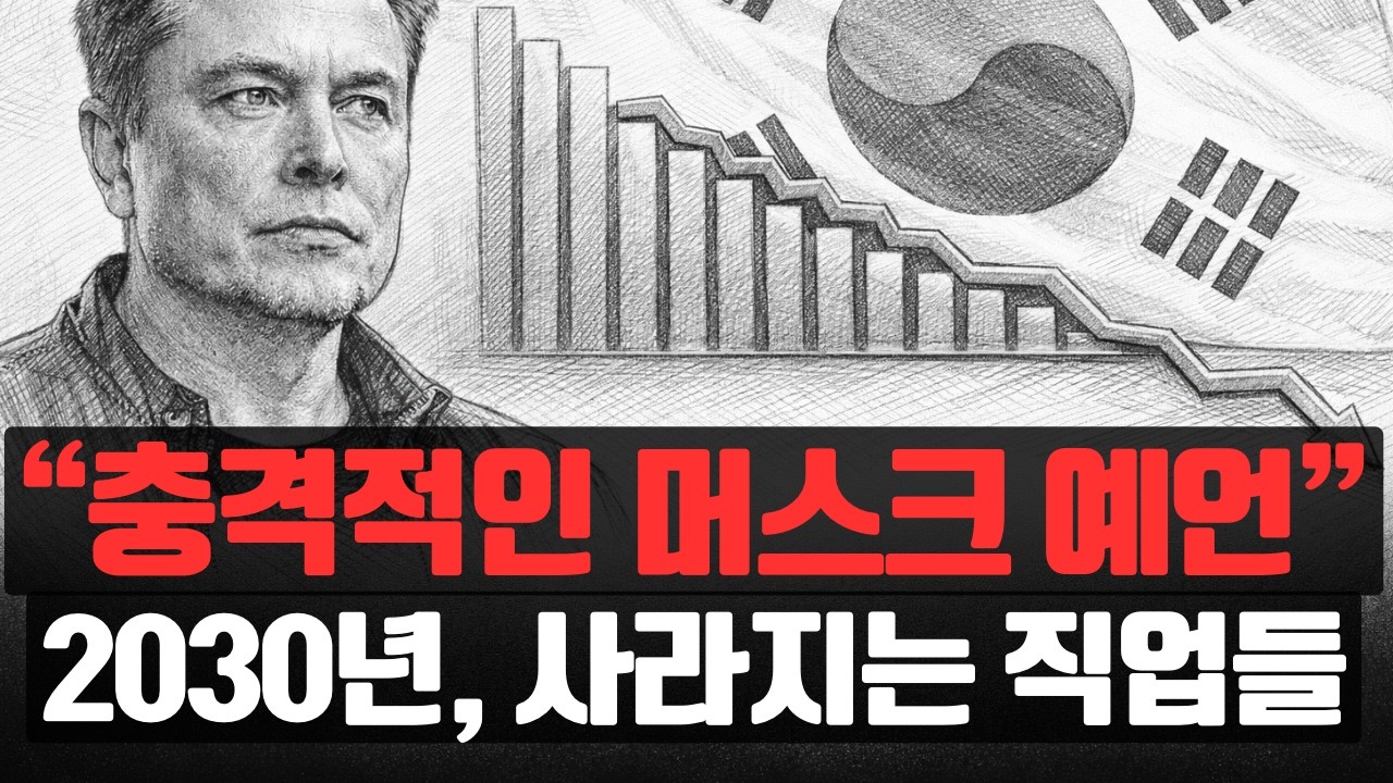 일론머스크의 4년 뒤 미래 예언(인터뷰 내용)
