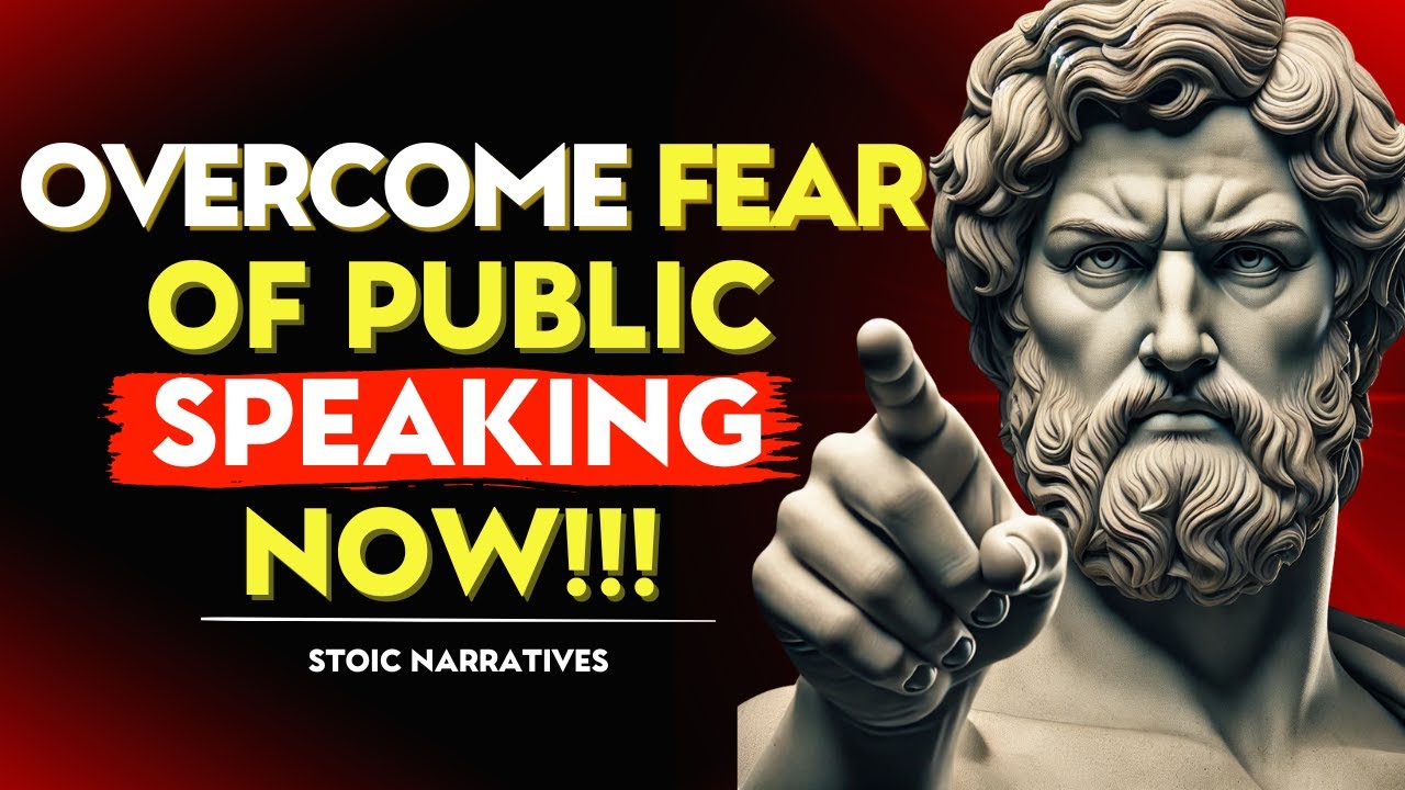 POWERFUL: 6 Stoic Techniques for Overcoming FEAR of Public Speaking |  Stoic Philosophy