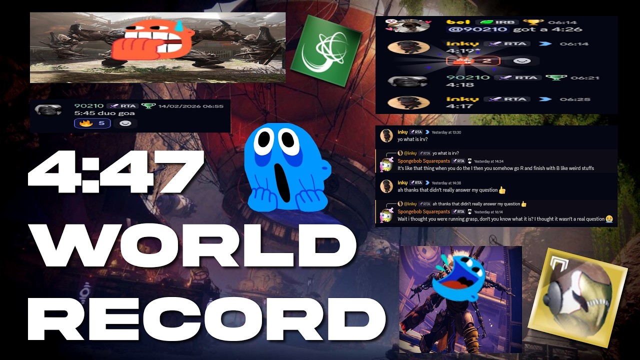 4:47 Grasp of Avarice WR | Destiny 2