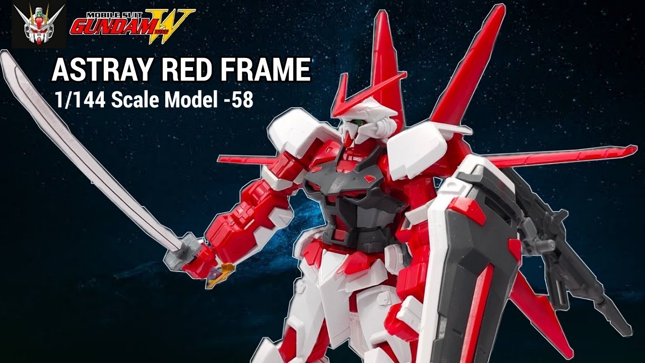 HG DABAN GUNDAM - ASTRAY RED FRAME FLIGHT UNIT 58