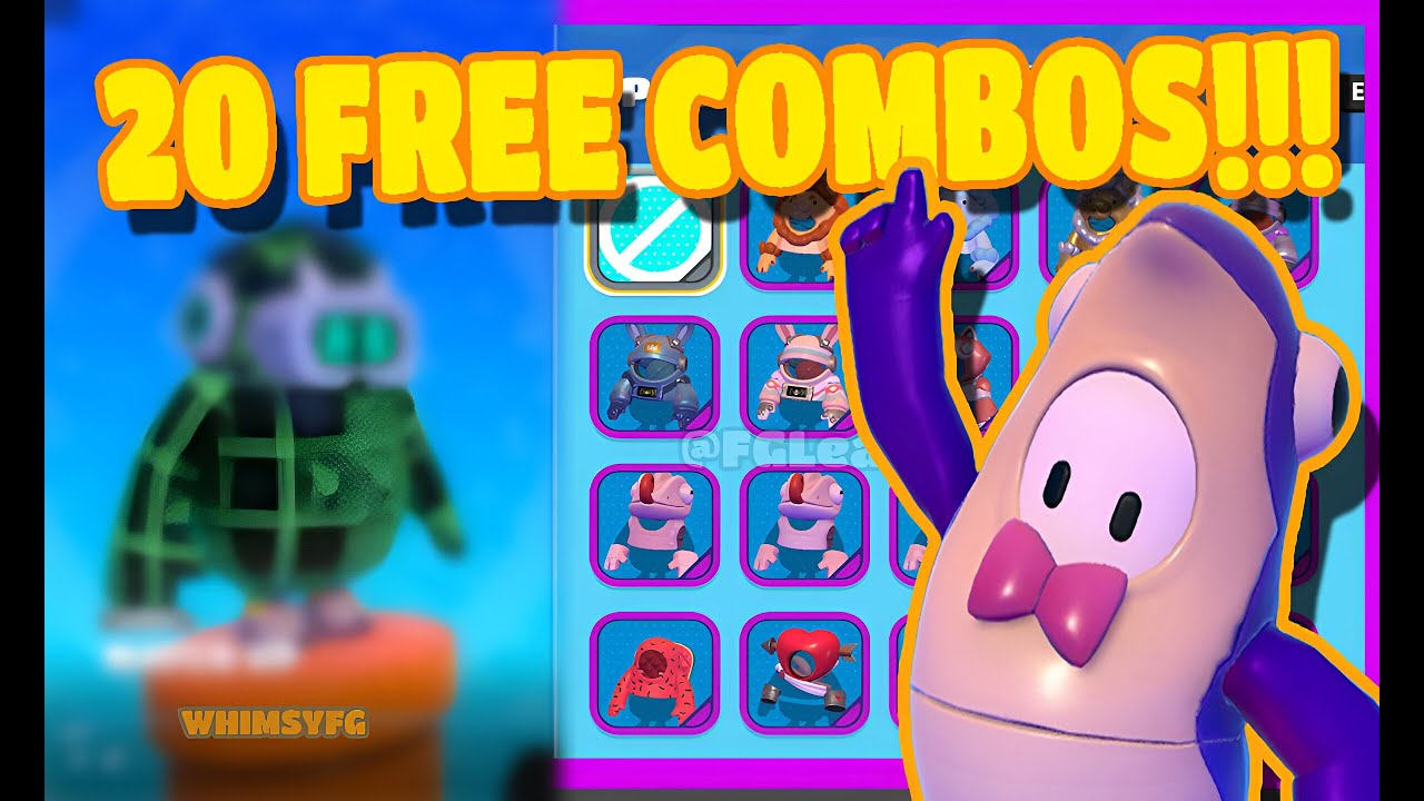 20 FREE FALL GUYS COMBOS!!!