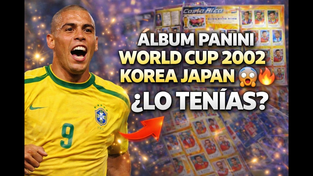MY PANINI ALBUM WORLD CUP KOREA JAPAN 2002