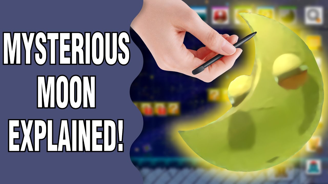 Mario Maker's Weird Moon Explained