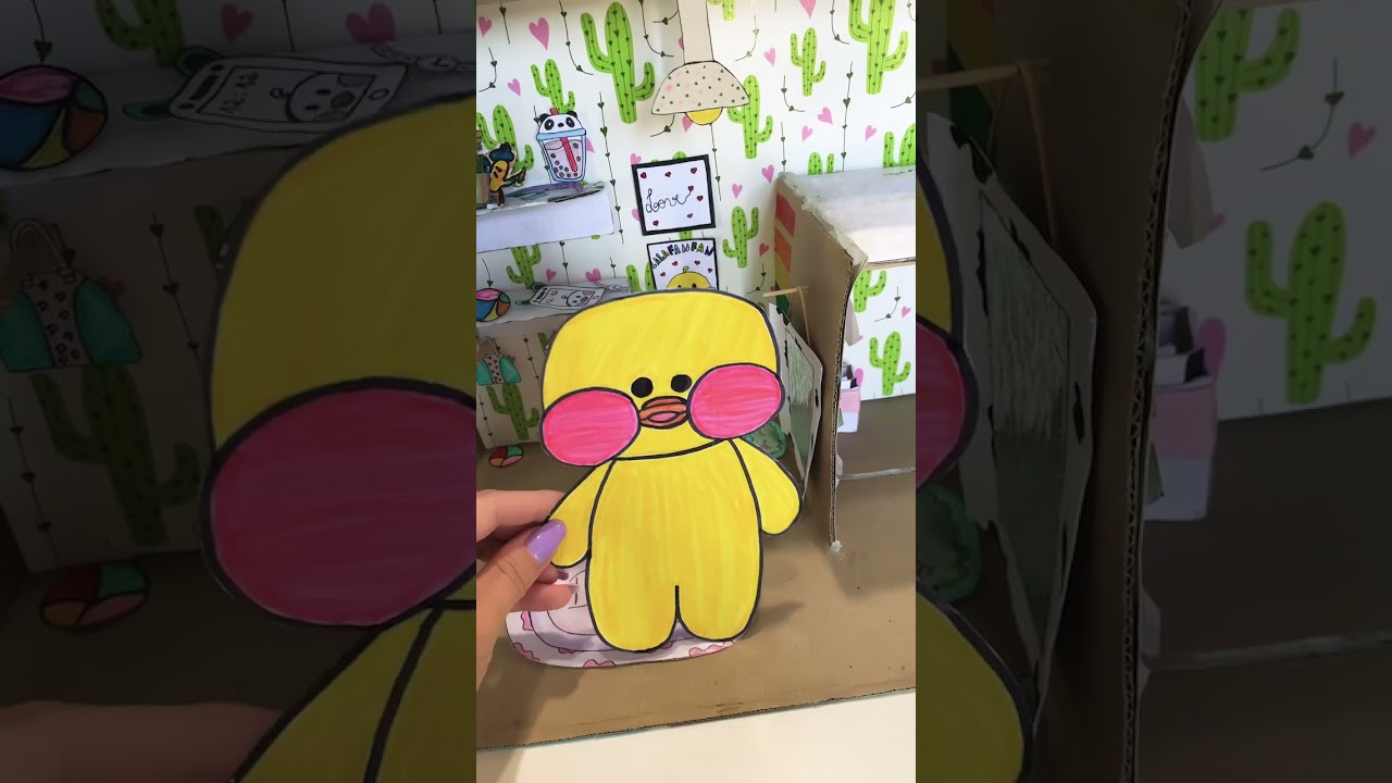 Vers&atilde;o Paper Duck do TikTok 😁 #paperduck