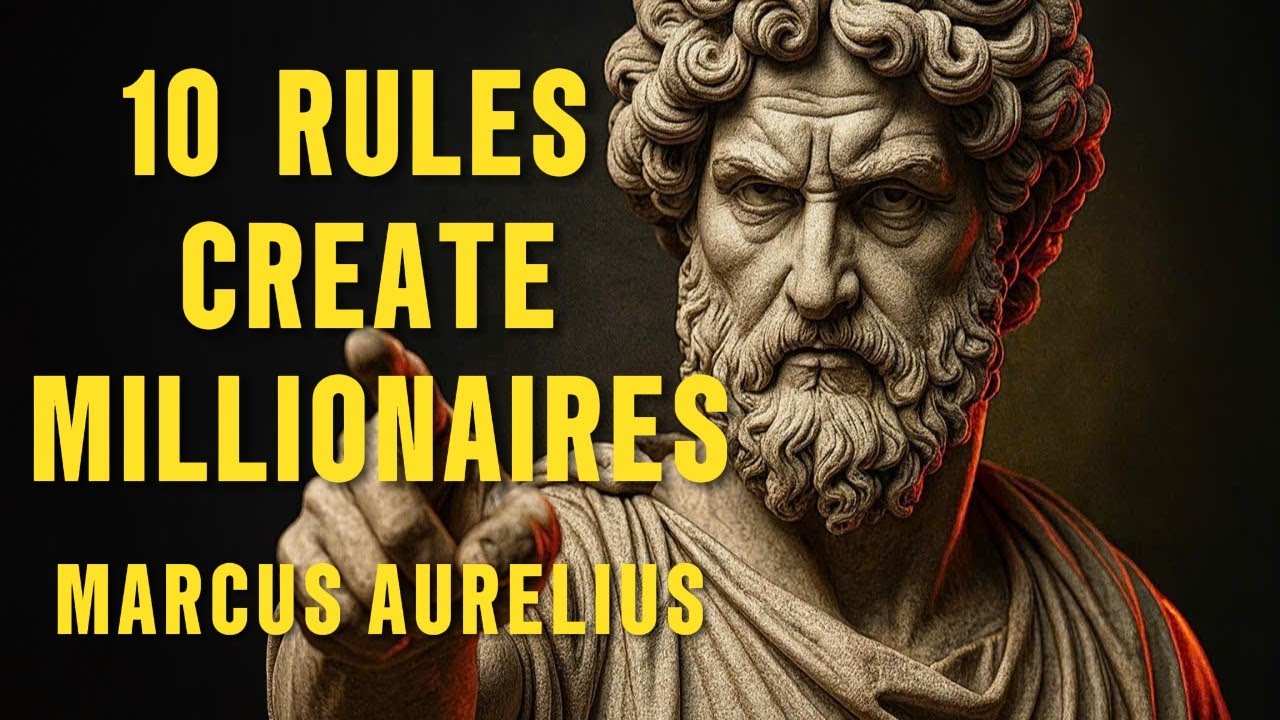 Making Life Better | 10 Marcus Aurelius Rules That Create Millionaires | STOICISM WEALTH