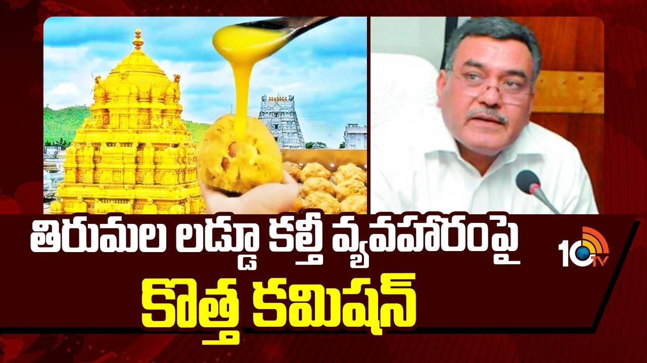 తిరుమల లడ్డూ కల్తీ వ్యవహారంపై కొత్త కమిషన్ | Tirumala Laddu Issue | New Commission | 10TV News