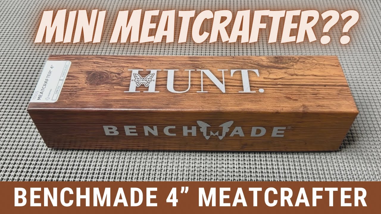 НОВИНКА ~ Benchmade Meatcrafter 4” (мини)