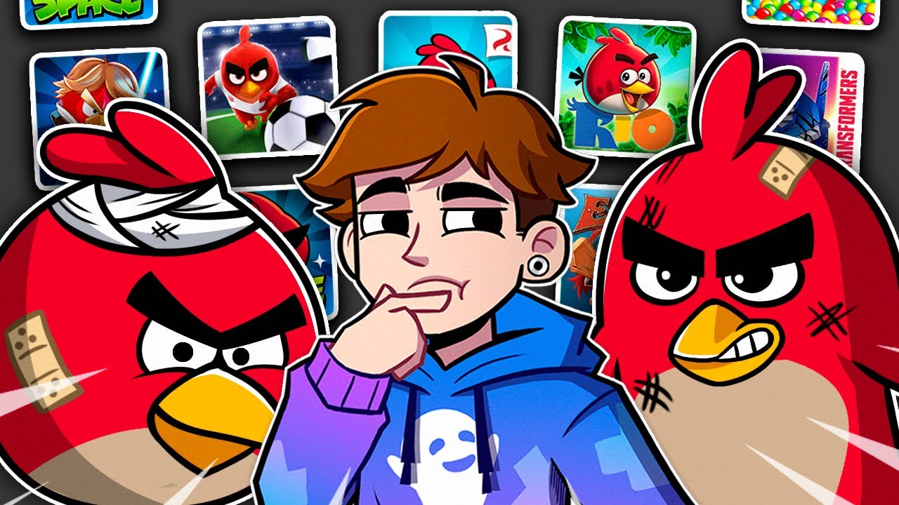 Probé TODOS Los ANGRY BIRDS Para Ver Su DECADENCIA 🐦