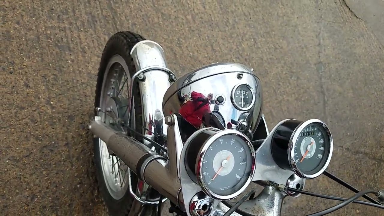 1967 Norton P11A Ranger 750cc at Andy Tiernans #09463NRT