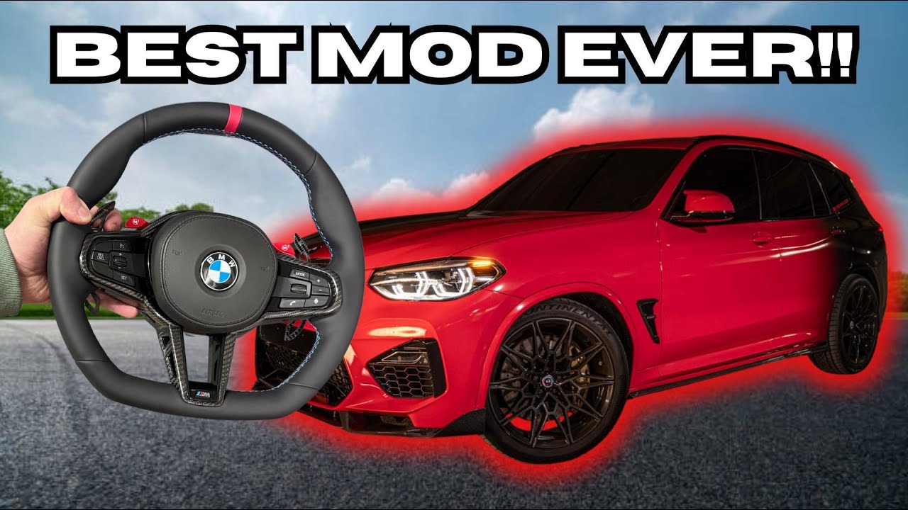 Установка руля G80 LCI на мой BMW X3M!!!!!