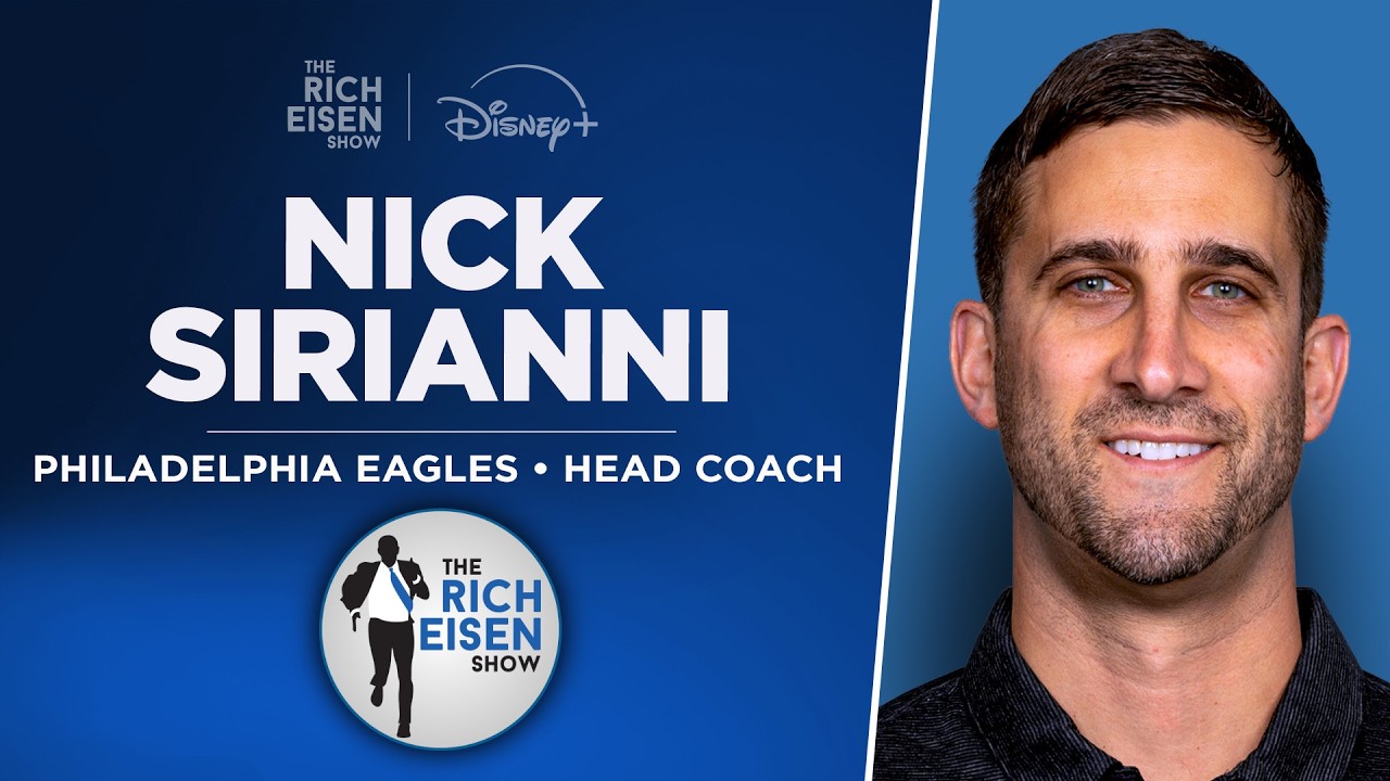 Eagles HC Nick Sirianni Talks Hurts, AJ Brown, Tush Push & More with Rich Eisen | Full Interview