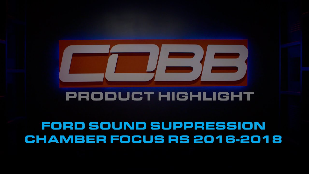 COBB Tuning - Product Highlight - Ford Sound Suppression Chamber Focus RS