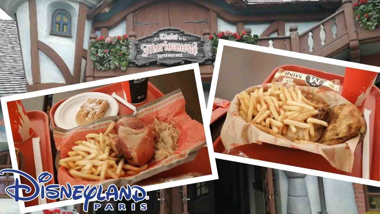Restaurante Pinocho | comida rápida | Disneyland Paris | Au Chalet de la marionette