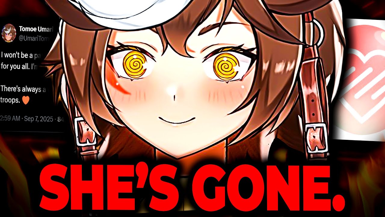 Tomoe Umari SUDDENLY LEAVES VTuber Group... Here's Why!