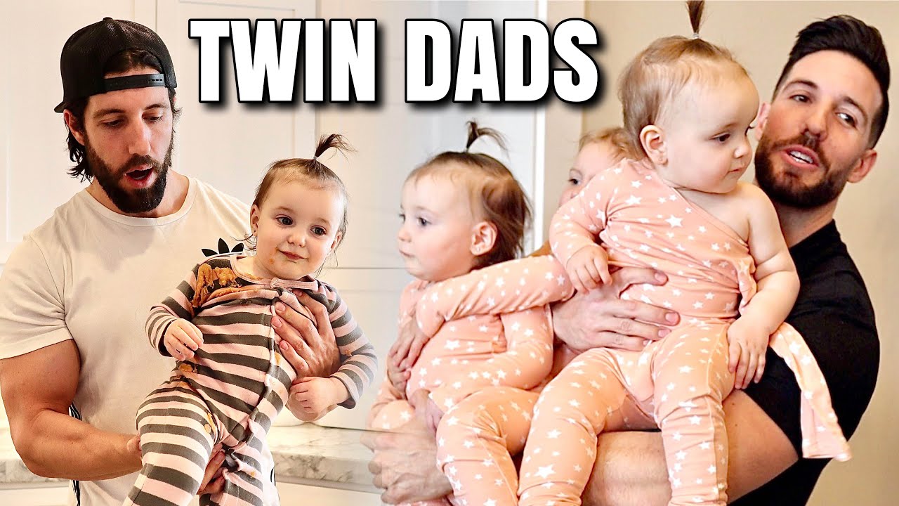 TWIN BROTHERS BECOME TWIN DADS TO TRIPLETS AT HOME FOR 24 HOURS