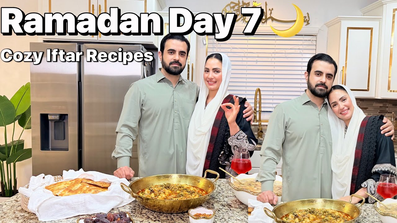 Ramadan Day 7 🌙 | Cozy Iftar Prep for My Family | Hot & Sour Soup & Chicken Bhindi