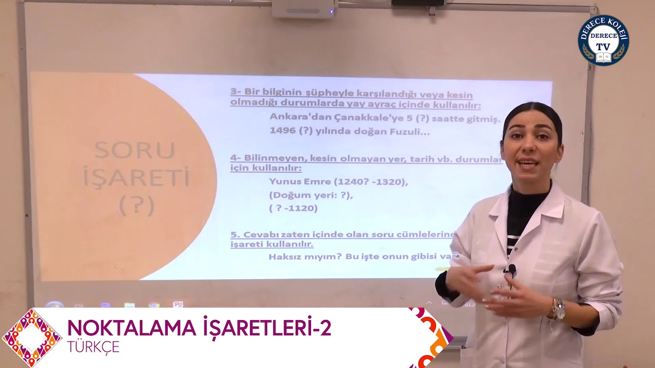 Türkçe - Noktalama İşaretleri 2