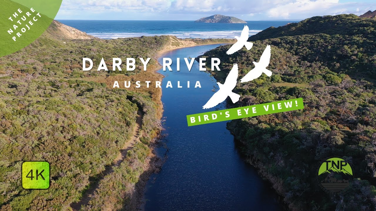 Bird’s Eye View of The Darby River, Australia!