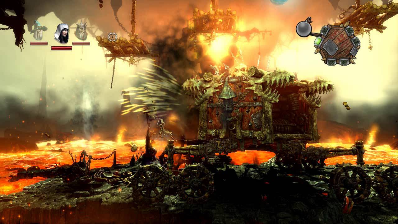 Trine 2, Hard HC without skills: Level 19 - Goblin Machinations