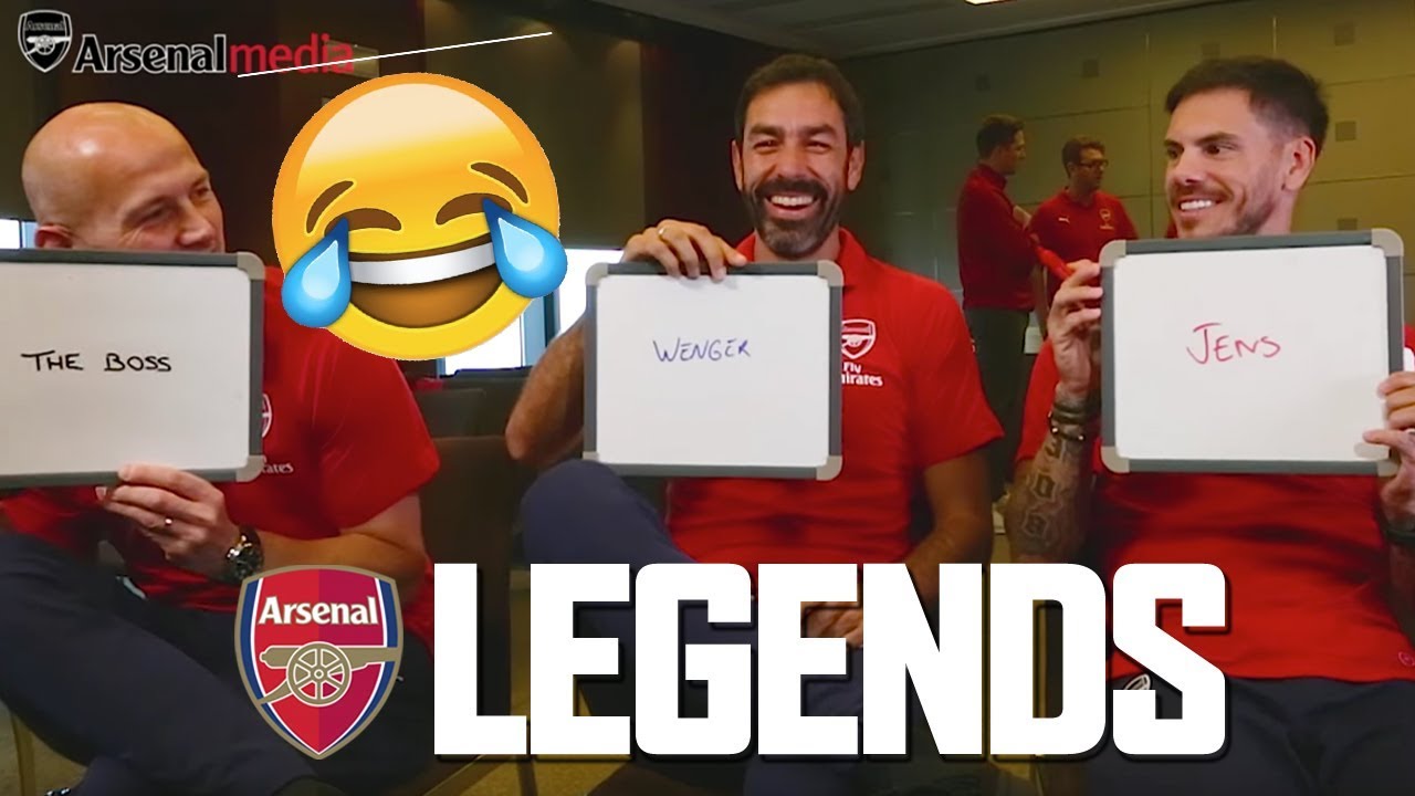 Hilarious! Pires, Cygan & Aliadiere | Arsenal team-mates