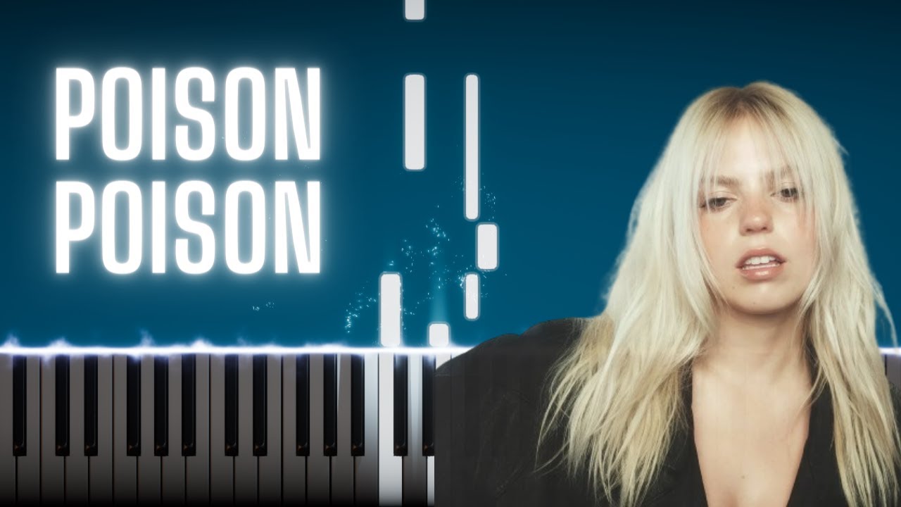 Renee Rapp - Poison Poison (Piano Tutorial) + sheet music