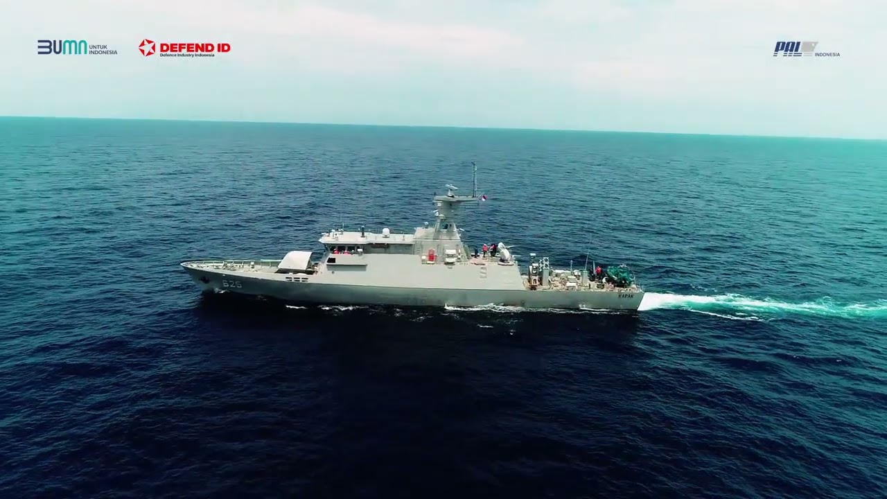 Kapal Cepat Rudal 60M Ke-5 Sukses Laksanakan Live Firing Test