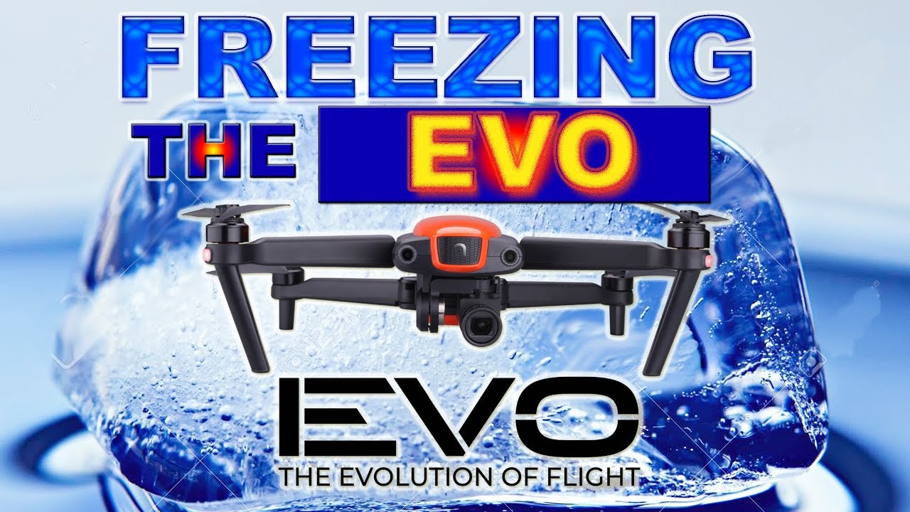 FREEZING The Autel EVO.  Will it fly with a frozen battery?
