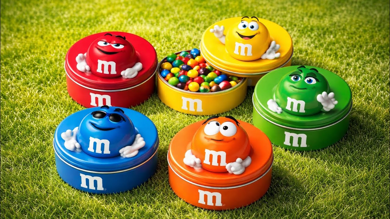 4 Minutes Satisfying Video Mixing Funny Candy ASMR & Make Up in 3 Bathtubs with Magic M&M's Slime 