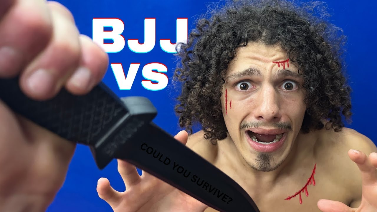 Мы протестировали BJJ против нападающего с НОЖОМ