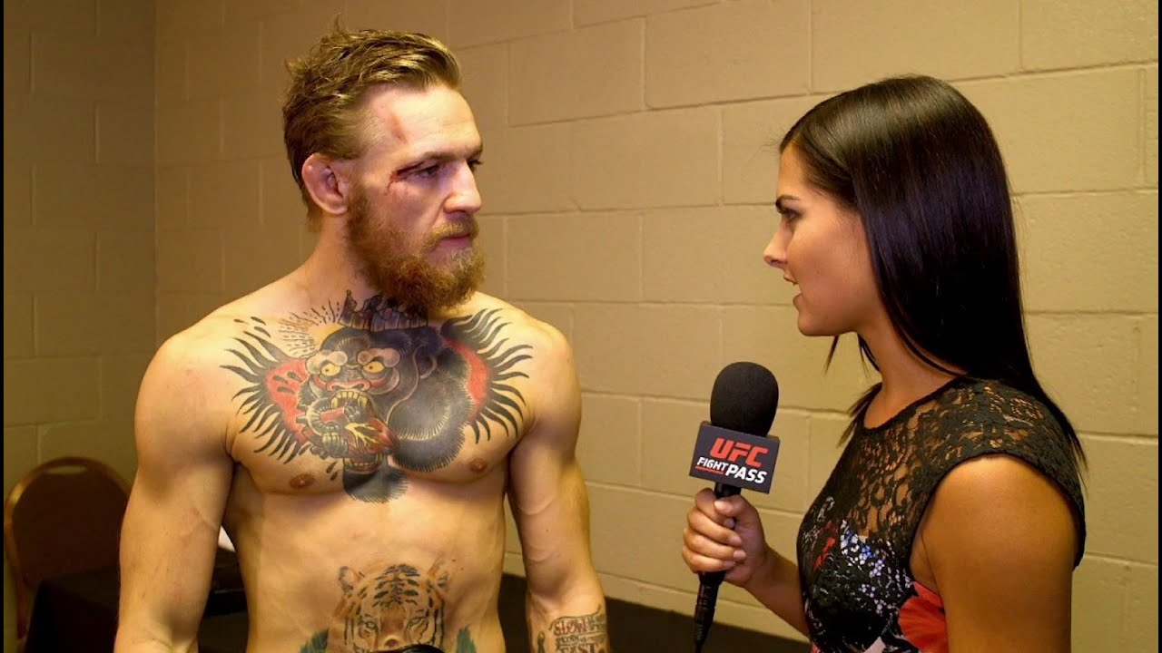 UFC 189: Conor McGregor Backstage Interview