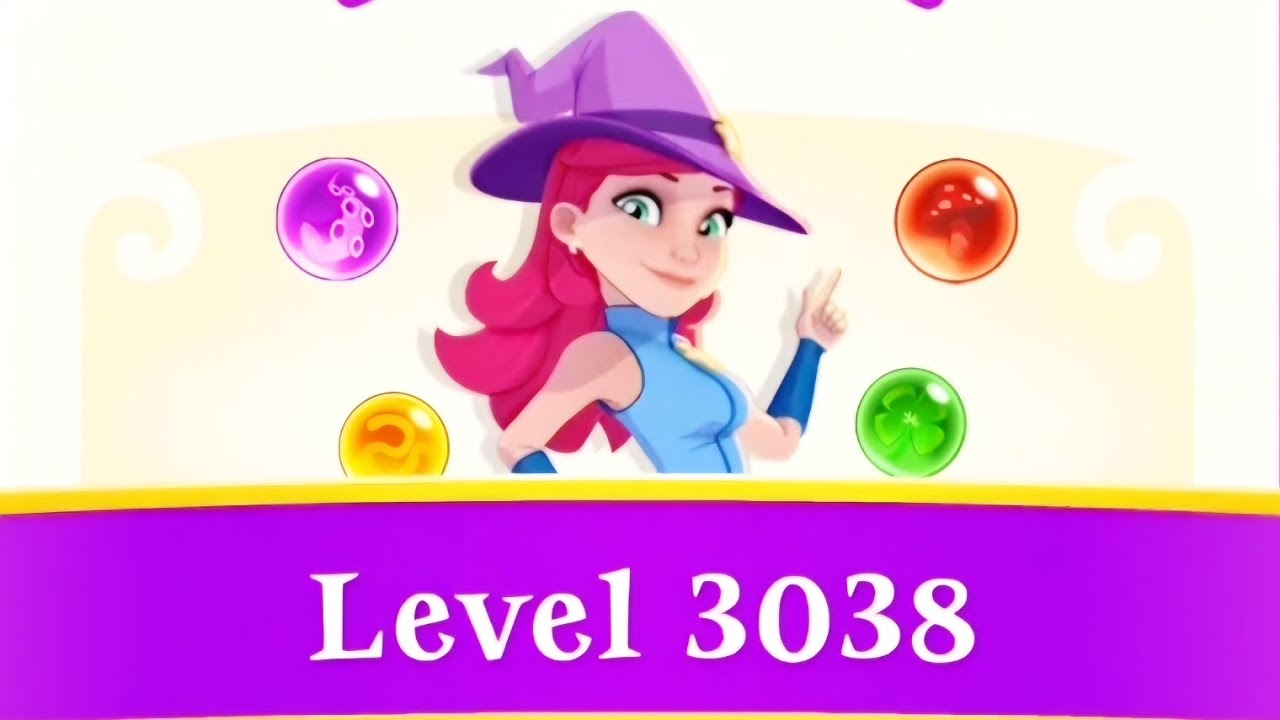 Level 3038 / 3Stasr! / No Spell! / CH-153 / Bubble Witch 3 Saga Gameplay
