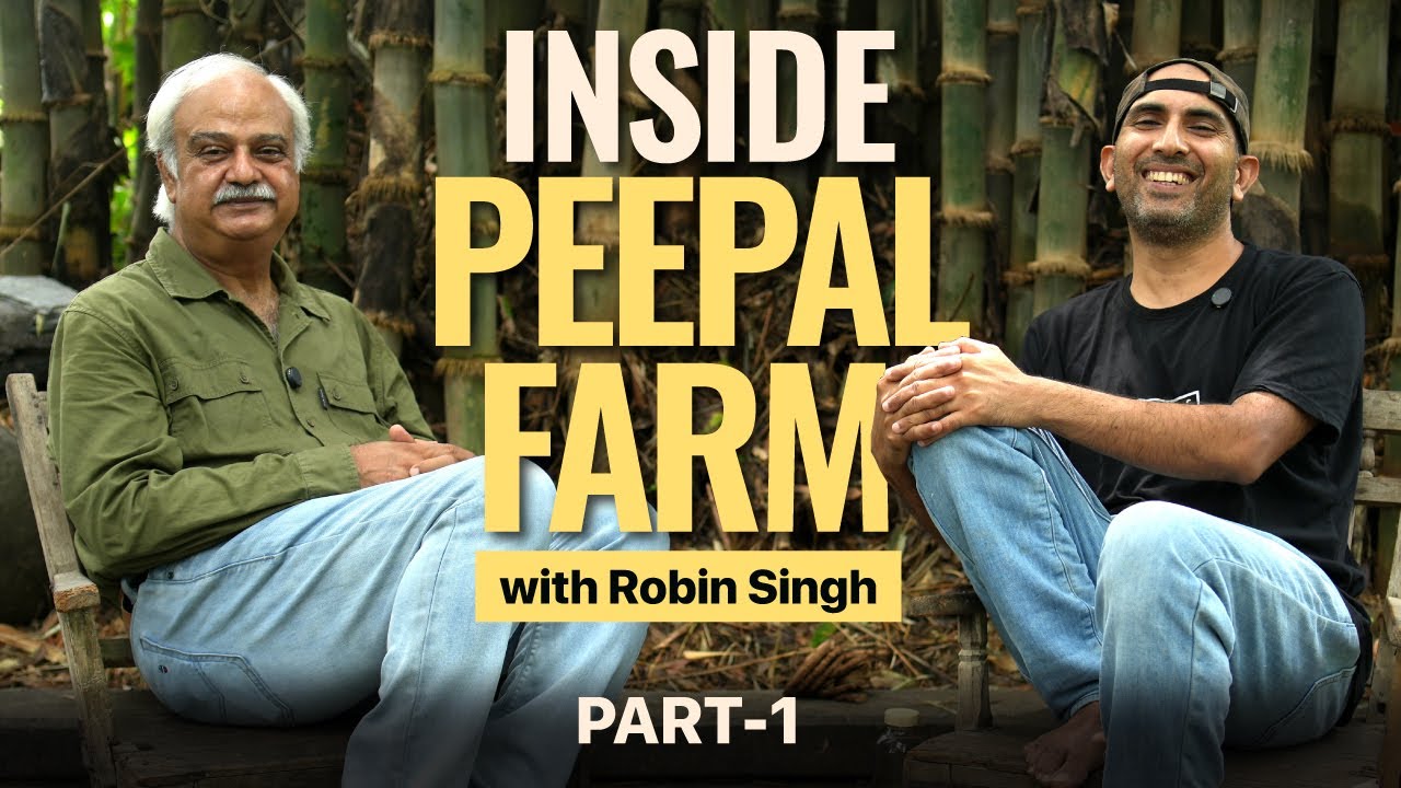 Discovering Peepal Farm with Robin Singh- Part 1 || Dharamshala | Sandeep Mehta Vlog